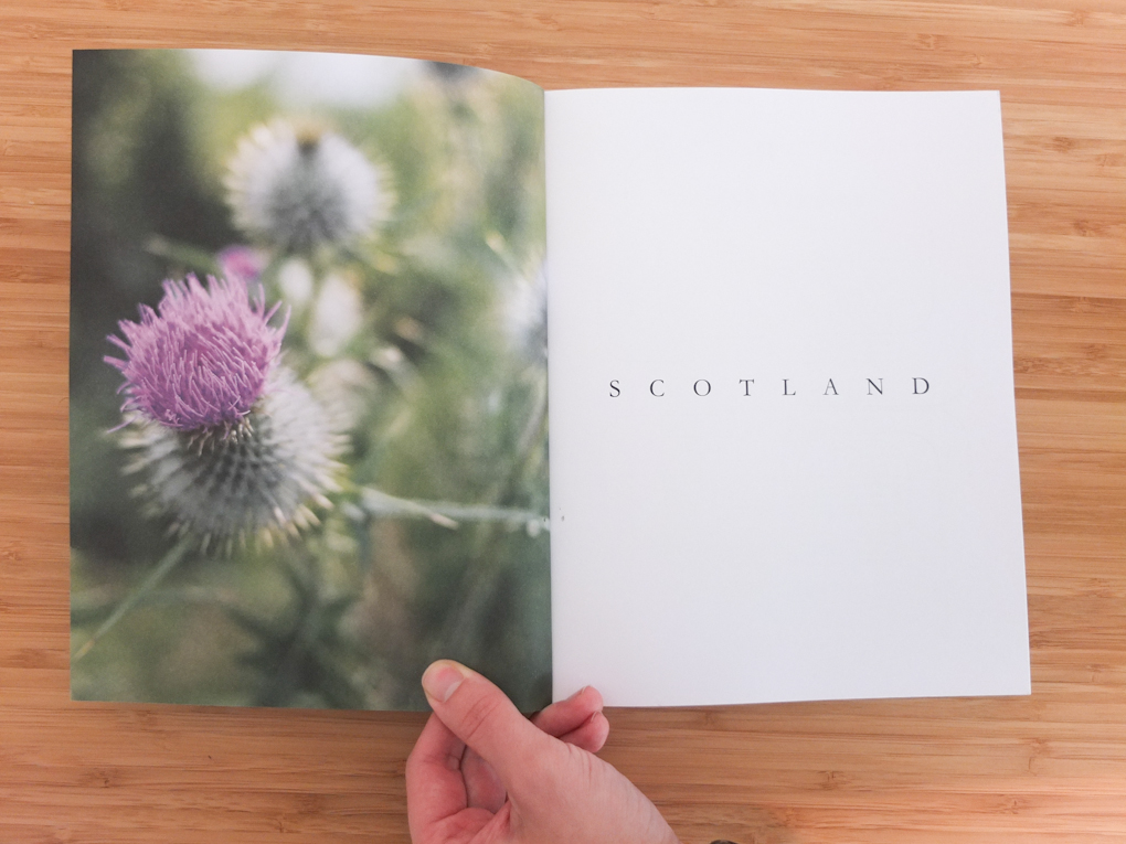 Lodestars Anthology Scotland inside page