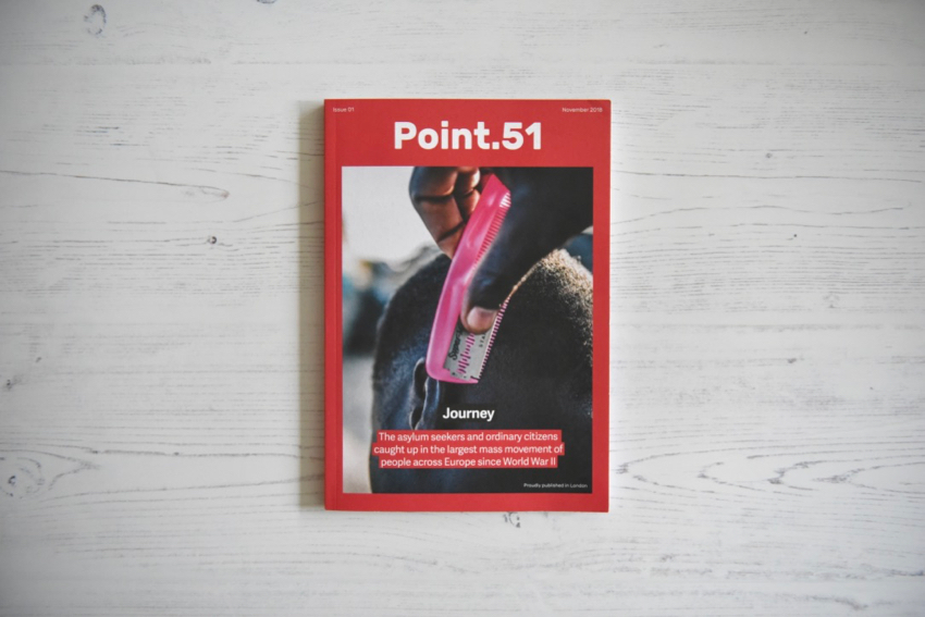 Point.51 magazine issue one Journey cover