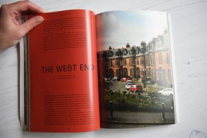 Fare magazine Glasgow issue sandstone tenements in the West End