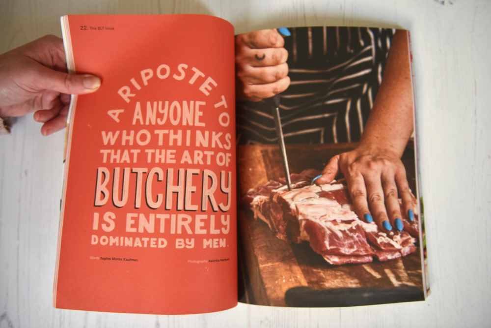 Sandwich magazine BLT issue 1 Butchery